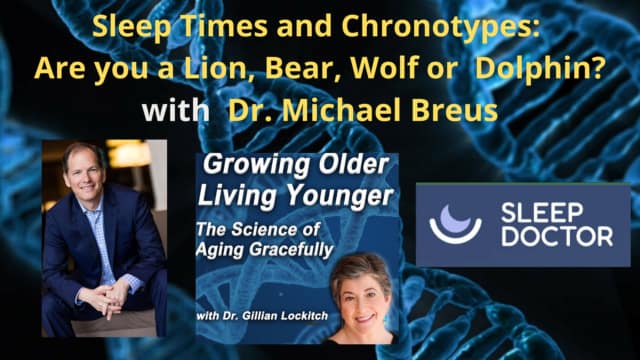 132 Dr. Michael Breus: Sleep Times and Chronotypes: Are You a Lion, Bear, Wolf or Dolphin
